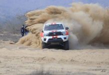 Hub rally by Toyota and Falcon