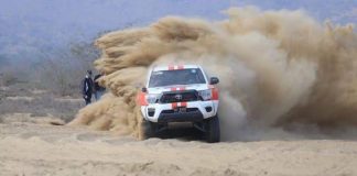 Hub rally by Toyota and Falcon