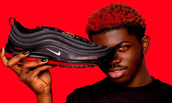 nike satan shoes