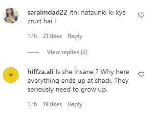 Hira Mani official reactions