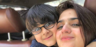 Hira Mani and bride for son