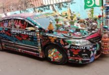 Toyota and Corolla on truck art