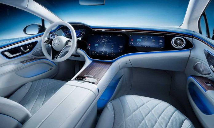 Mercedes new EQS interior and launch