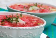 spicy watermelon soup