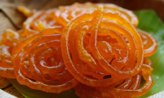 Jalebi mountain dew combination of food