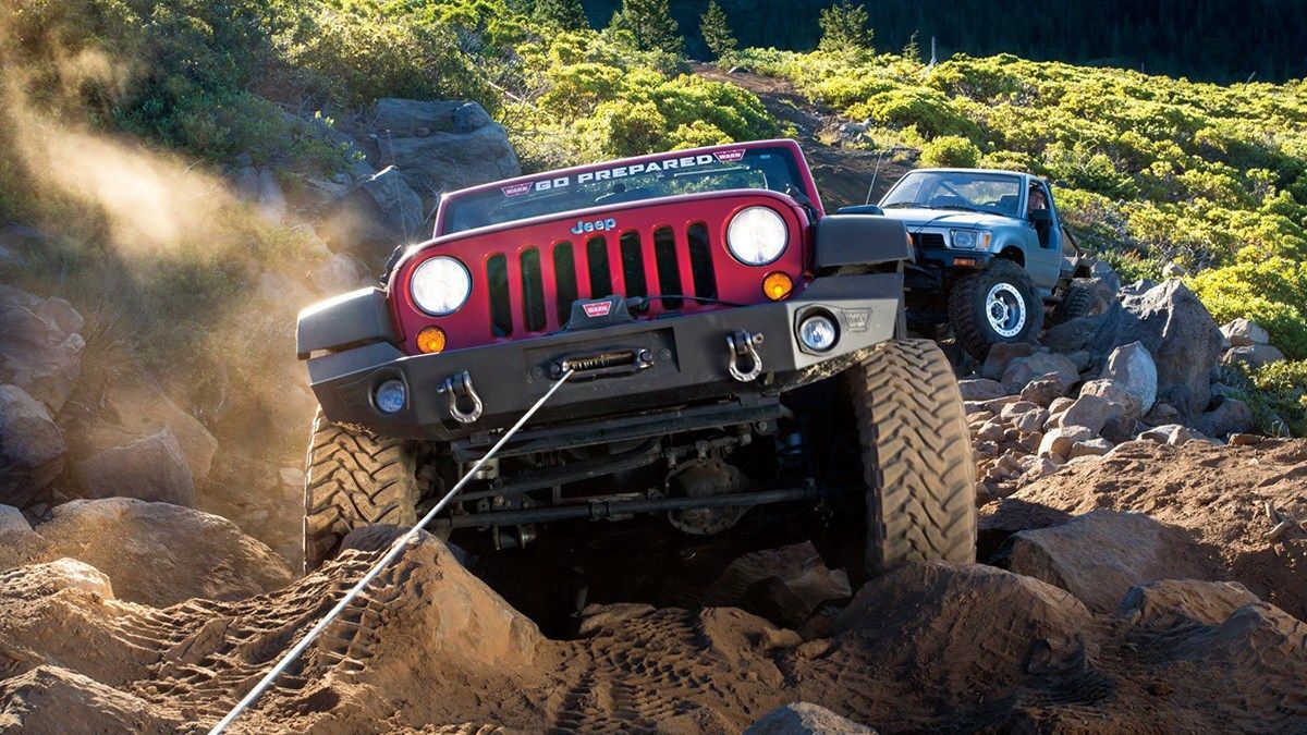 towing with jeep