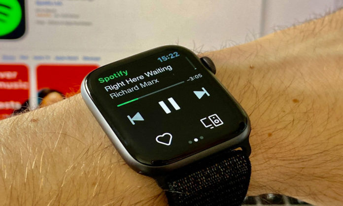 listening to spotify on apple watch offline