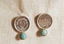 chand tara earrings