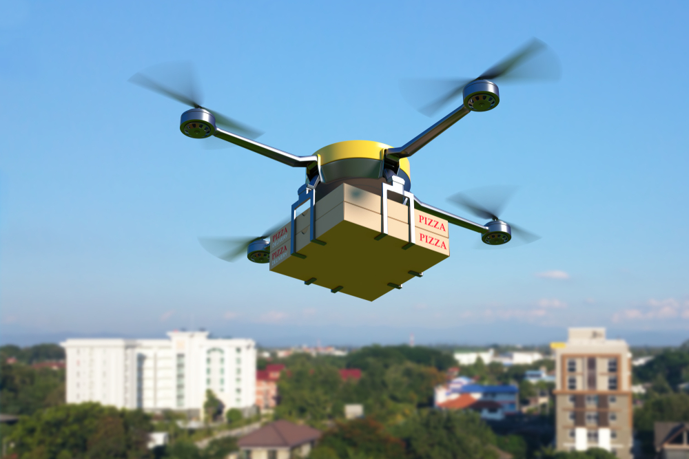 drone food delivery and careem