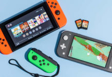Nintendo switch and switch lite compare