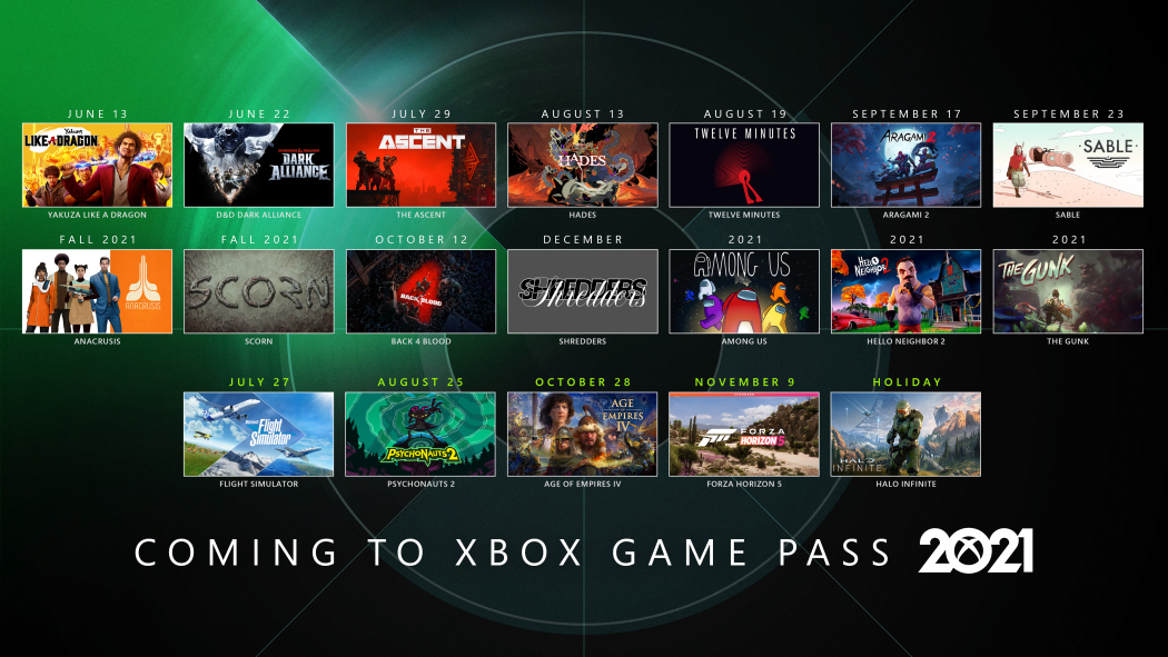 xbox game pass and games for players