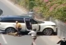 range rover driver