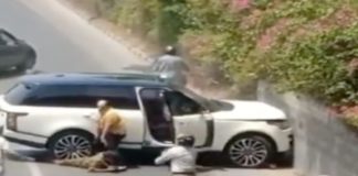 range rover driver