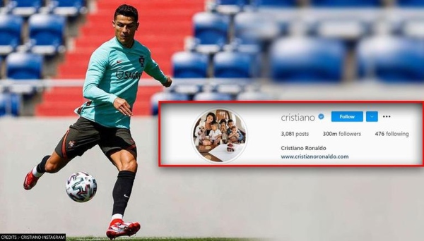 christiano ronaldo instagram followers history