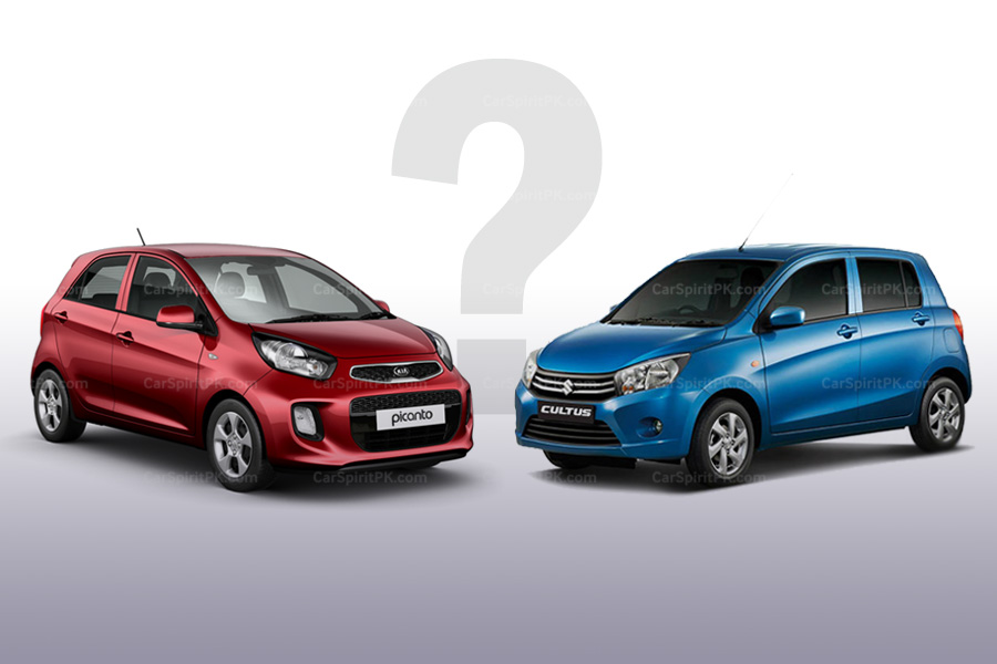 suzuki cultus and kia comparisons