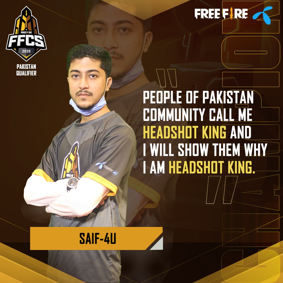 saif as a free fire player and earner