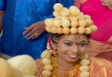 pani puri jewellery bride