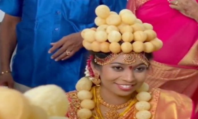 pani puri jewellery bride