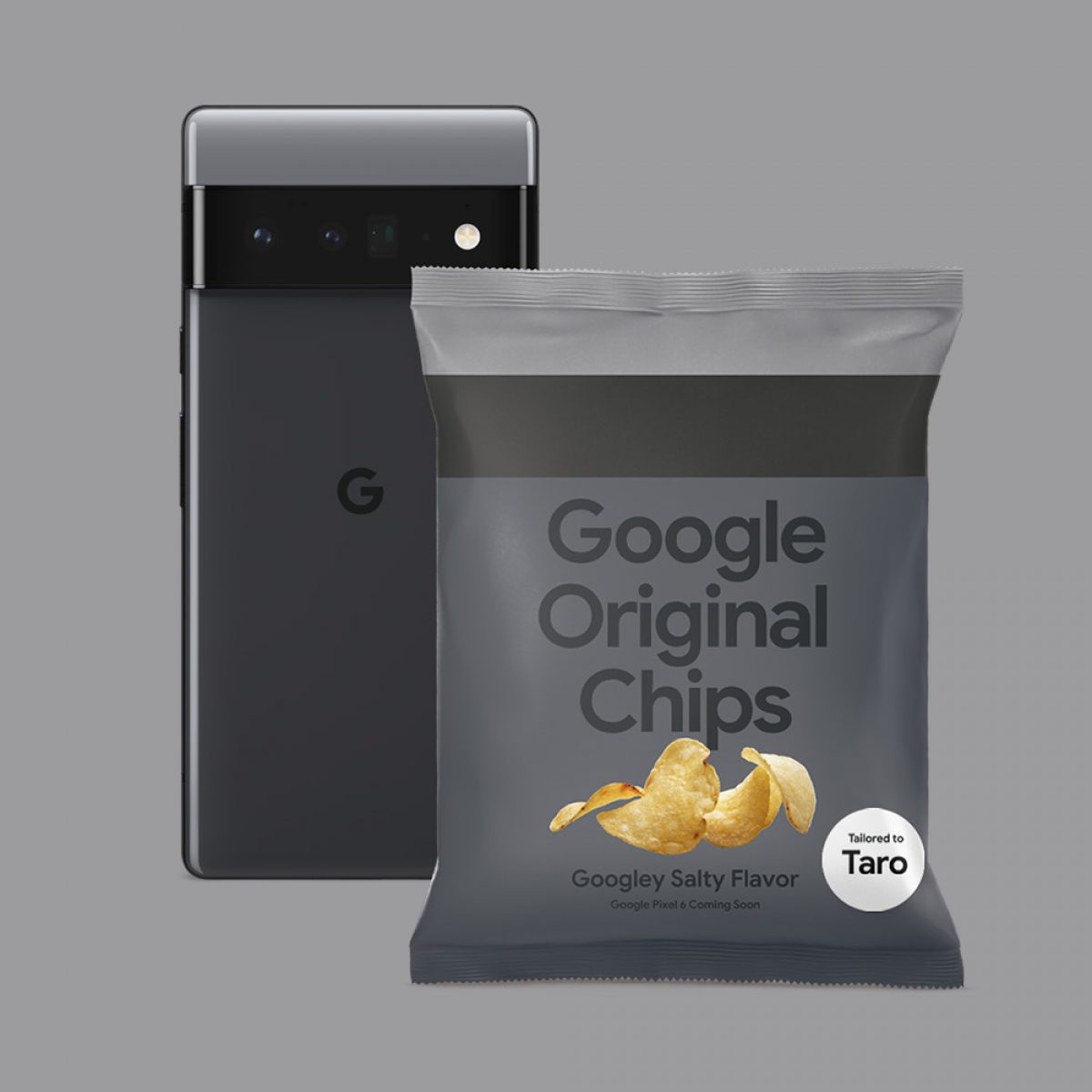 eating potato chips by google