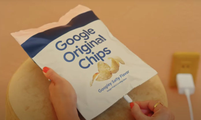 google pixel 6 potato chips in Japan