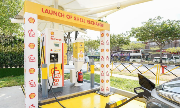 shell charging stations being put up soon