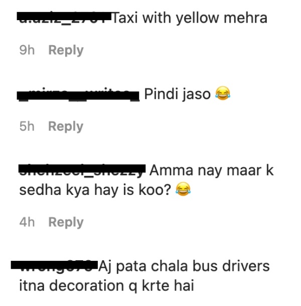 hania aamir poses taxi trolling
