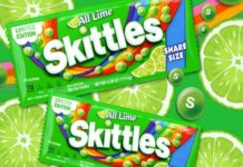 new skittle flavour