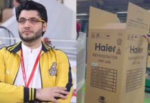 javed afridi haier