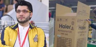 javed afridi haier