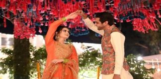 Minal khan And Ahsan's Dholki Pictures Trigger Haters For No Reason At All