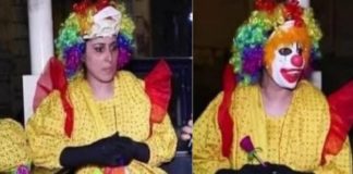 clown costume lahore girl heartbreaking life
