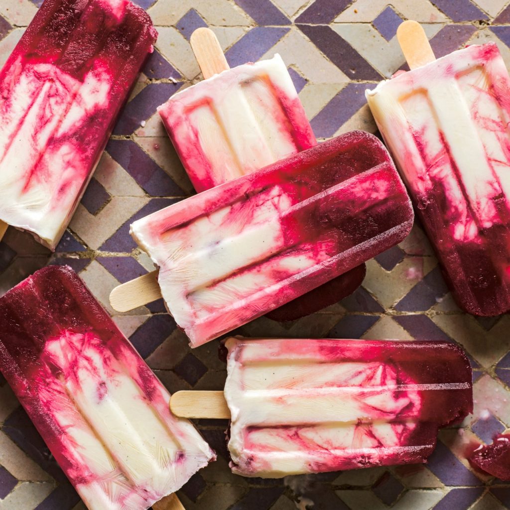 Pomegranate Popsicle