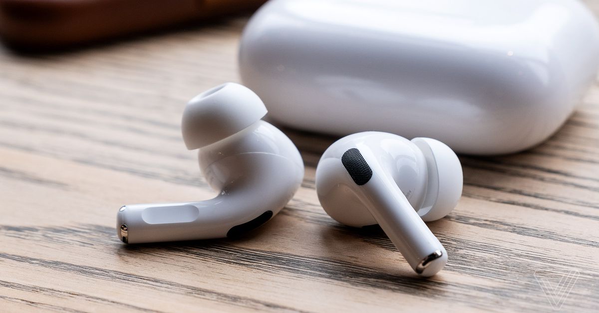 airpods and cleaning them with care