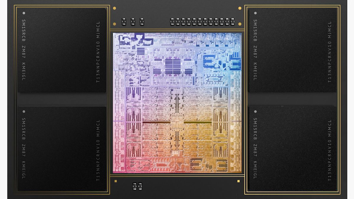 m1 pro and m1 max chips in event