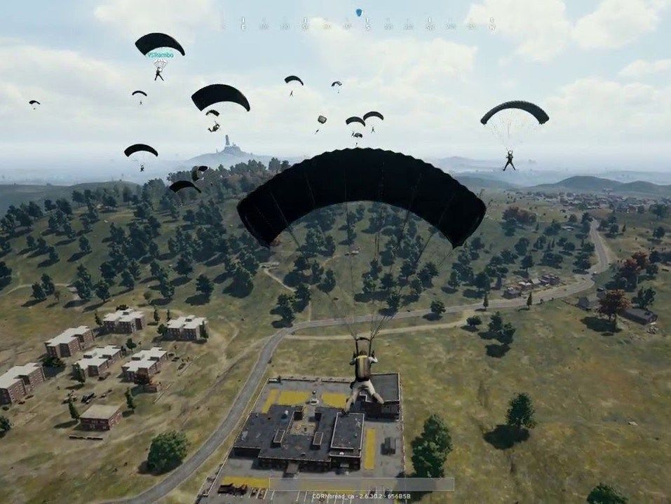 landing on pubg mobile and survival tip