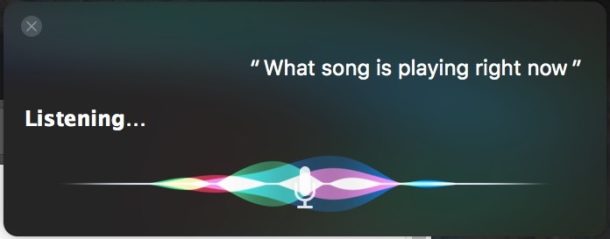 siri detecting various music items