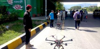 Islamabad Traffic Police drones