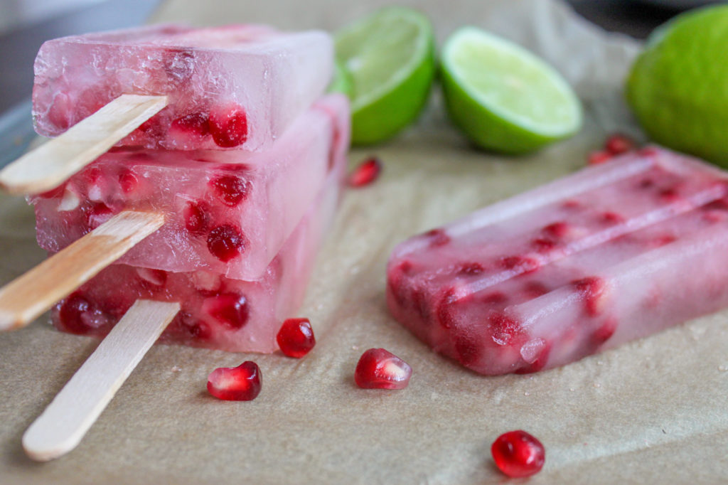 Pomegranate Popsicle