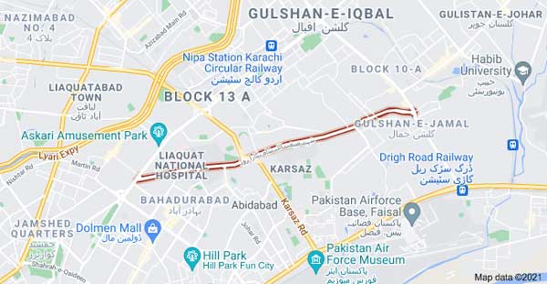 routes in karachi