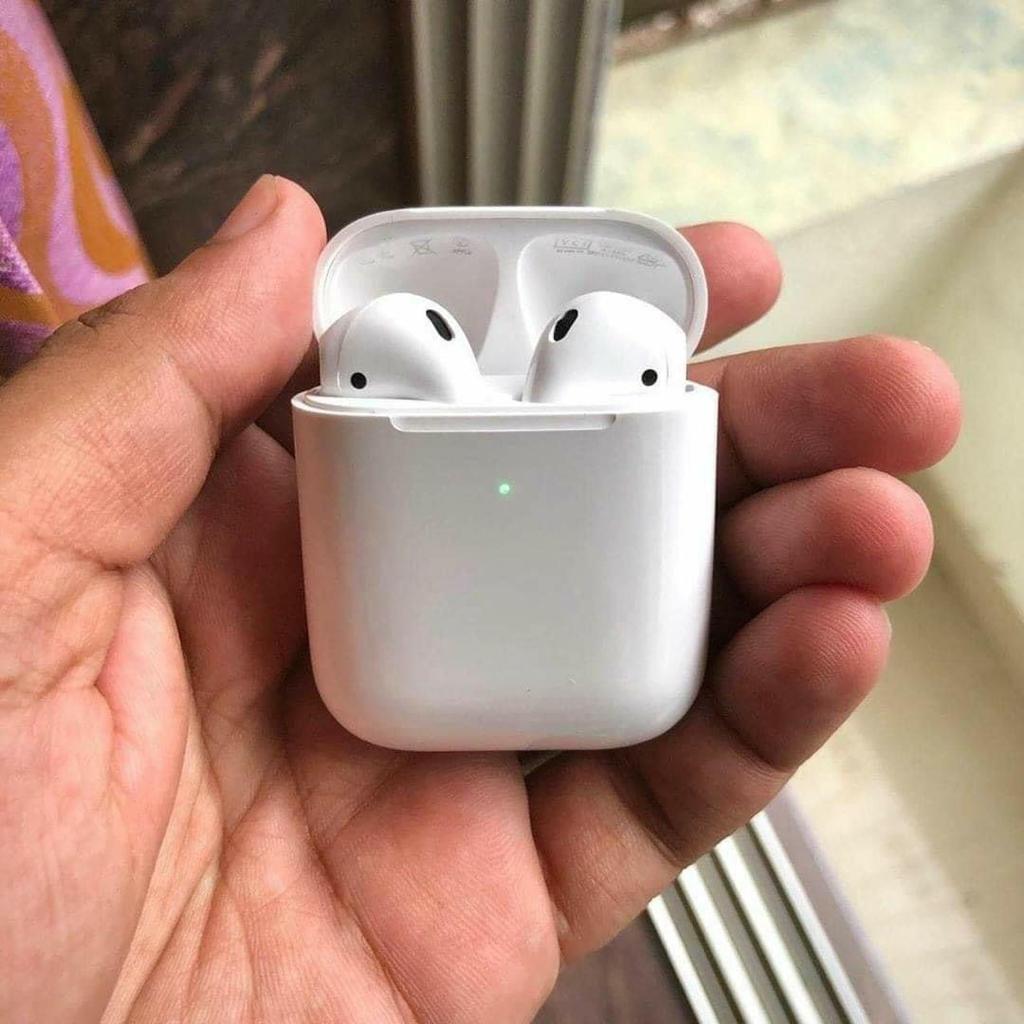 comparing two types of AirPods with each other