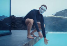 Mark Zuckerberg and parody made by iceland