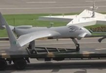 shahpar II drone unveiled by Pakistan at Egypt expo
