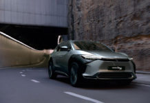 toyota to release all electric suv in 2022