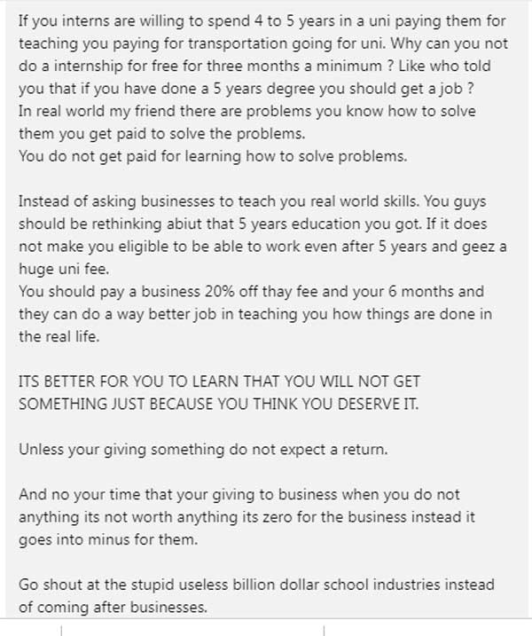 internships