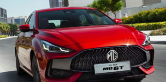 MG GT on display and coming to Pakistan