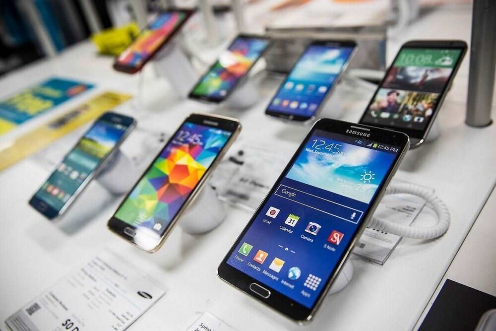 surge in imports of smartphones
