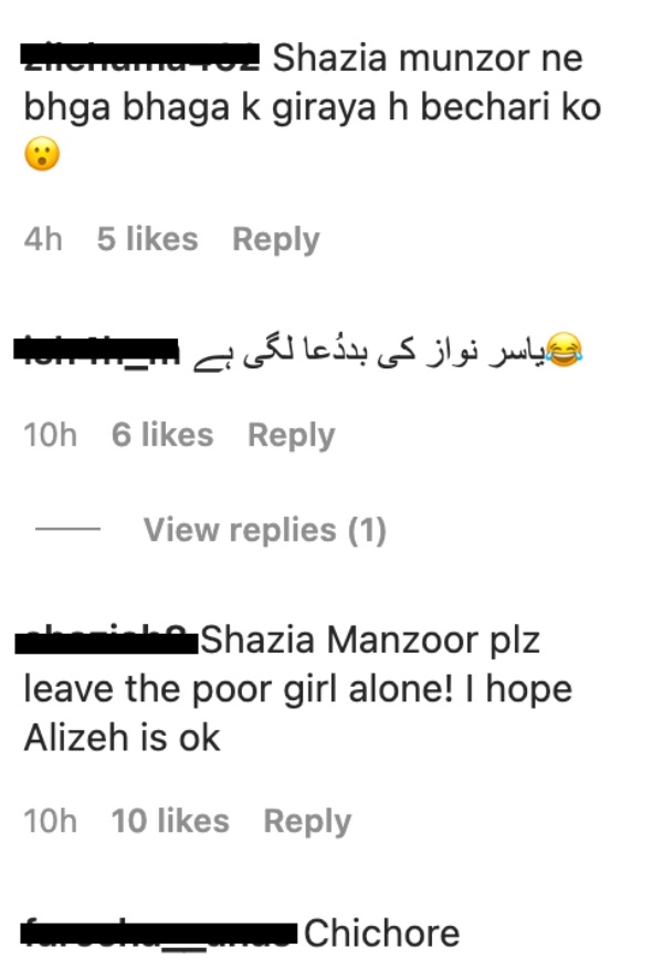alizeh shah falls ramp