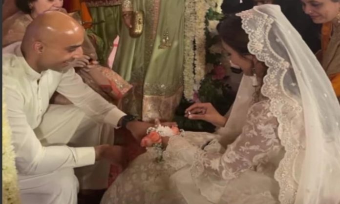 mushk kaleem ties the knot