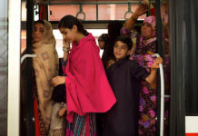 women in karachi