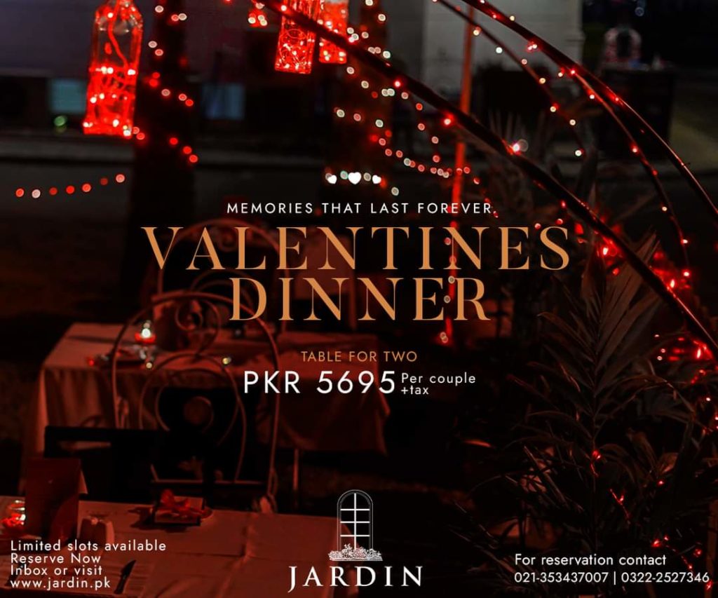 7 Restaurants In Karachi That Are Offering Valentine's Day Deals